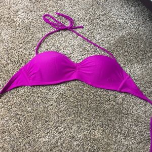 magenta bikini top